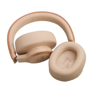 JBL Live 770NC - Sand - Wireless Over-Ear Headphones with True Adaptive Noise Cancelling - Detailshot 1